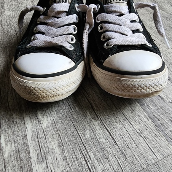 Converse All Star Shoreline Unisex Kids SZ 11 Black Sneakers - Picture 5 of 13